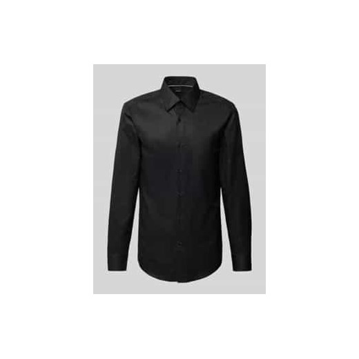 Koszula biznesowa o kroju regular fit z kołnierzykiem typu kent ze sklepu Peek&Cloppenburg  w kategorii Koszule męskie - zdjęcie 177943999