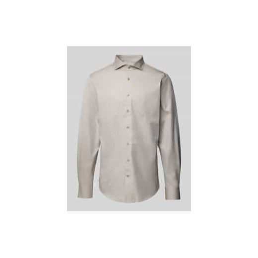 Koszula biznesowa o kroju slim fit z kołnierzykiem typu cutaway ze sklepu Peek&Cloppenburg  w kategorii Koszule męskie - zdjęcie 177944009