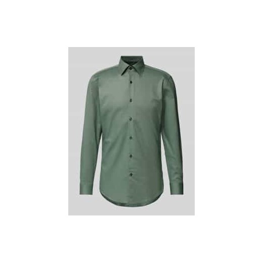 Koszula biznesowa o kroju slim fit z kołnierzykiem typu kent model ‘Hank’ ze sklepu Peek&Cloppenburg  w kategorii Koszule męskie - zdjęcie 177944619