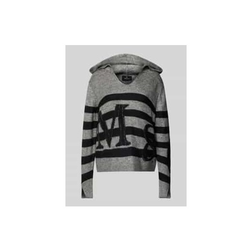 Sweter z dzianiny z kapturem ze sklepu Peek&Cloppenburg  w kategorii Swetry damskie - zdjęcie 177944725