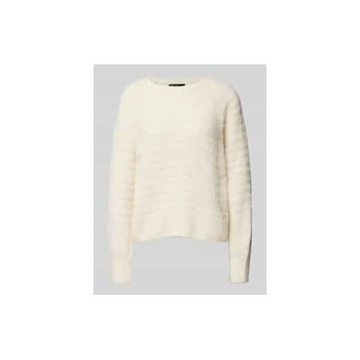 Sweter z dzianiny z fakturowanym wzorem ze sklepu Peek&Cloppenburg  w kategorii Swetry damskie - zdjęcie 177944735