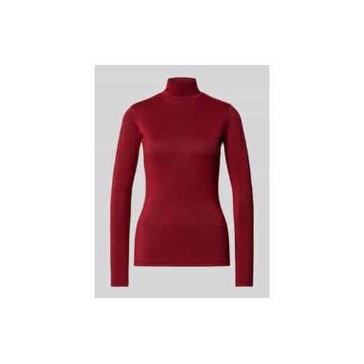 Bluzka o kroju slim fit z długim rękawem i stójką model ‘Delaina’ ze sklepu Peek&Cloppenburg  w kategorii Bluzki damskie - zdjęcie 177944916