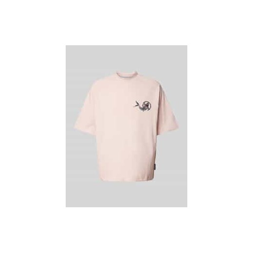 T-shirt o kroju oversized z nadrukiem z logo ze sklepu Peek&Cloppenburg  w kategorii T-shirty męskie - zdjęcie 177945556