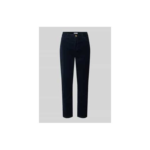Spodnie sztruksowe o kroju stretch slim fit z 5 kieszeniami ze sklepu Peek&Cloppenburg  w kategorii Spodnie damskie - zdjęcie 177945769