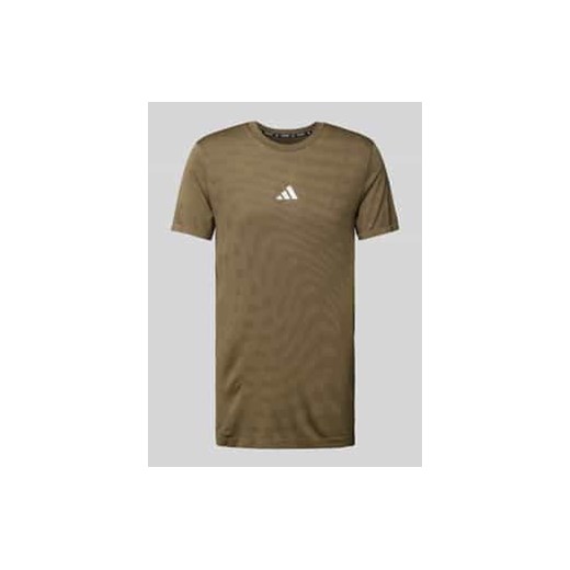 T-shirt z fakturowanym wzorem ze sklepu Peek&Cloppenburg  w kategorii T-shirty męskie - zdjęcie 177946587