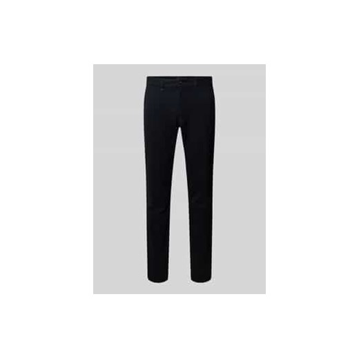 Chinosy o kroju slim fit z efektem melanżowym ze sklepu Peek&Cloppenburg  w kategorii Spodnie męskie - zdjęcie 177946915