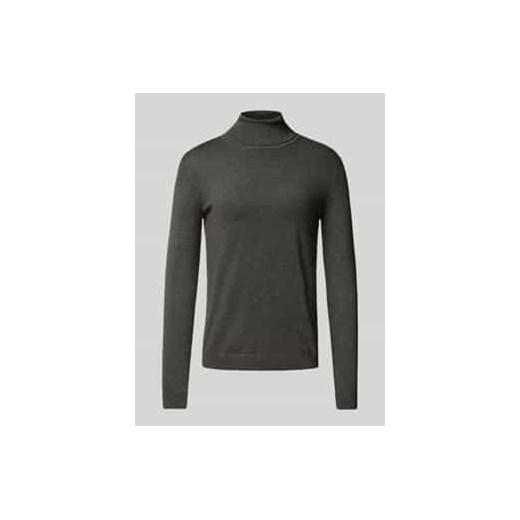 Sweter z dzianiny z golfem ze sklepu Peek&Cloppenburg  w kategorii Swetry męskie - zdjęcie 177947127