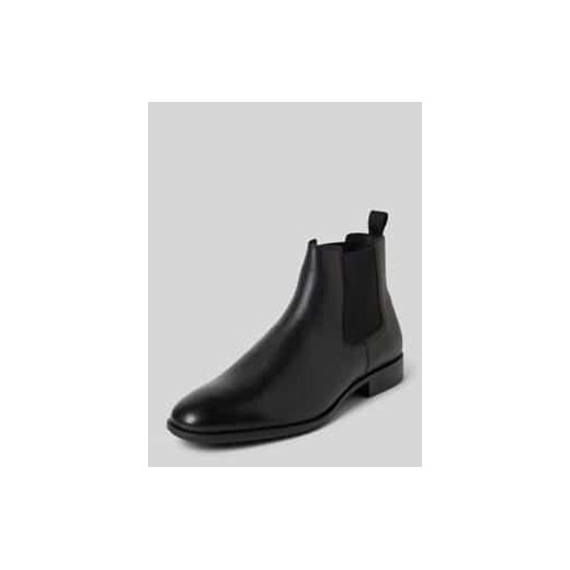Buty ze skóry naturalnej model ‘Colby’ ze sklepu Peek&Cloppenburg  w kategorii Buty zimowe męskie - zdjęcie 177947479