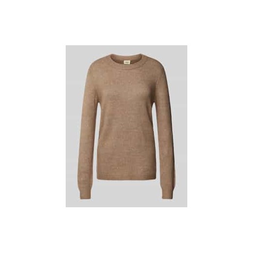 Sweter z dzianiny z okrągłym dekoltem model ‘Rellis’ ze sklepu Peek&Cloppenburg  w kategorii Swetry damskie - zdjęcie 177947637