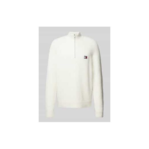 Sweter z dzianiny ze stójką ze sklepu Peek&Cloppenburg  w kategorii Swetry męskie - zdjęcie 177948035