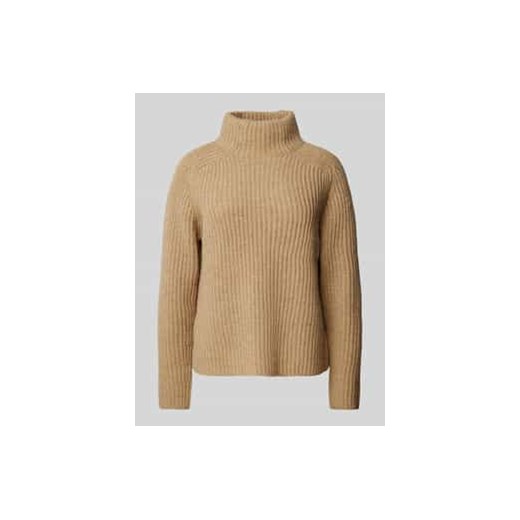Sweter z dzianiny z golfem model ‘Thyra’ ze sklepu Peek&Cloppenburg  w kategorii Swetry damskie - zdjęcie 177948199