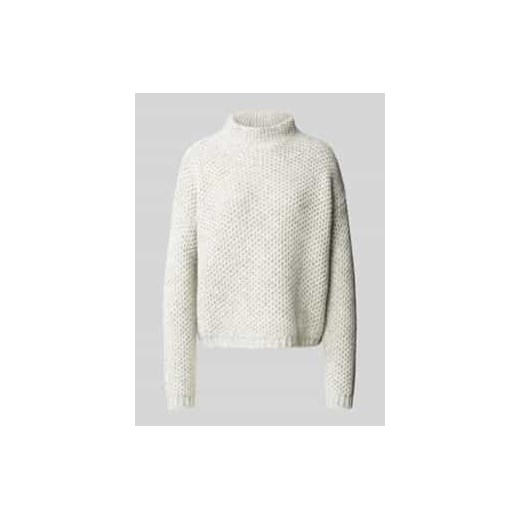 Sweter z dzianiny ze stójką model ‘Safineynny’ ze sklepu Peek&Cloppenburg  w kategorii Swetry damskie - zdjęcie 177948387