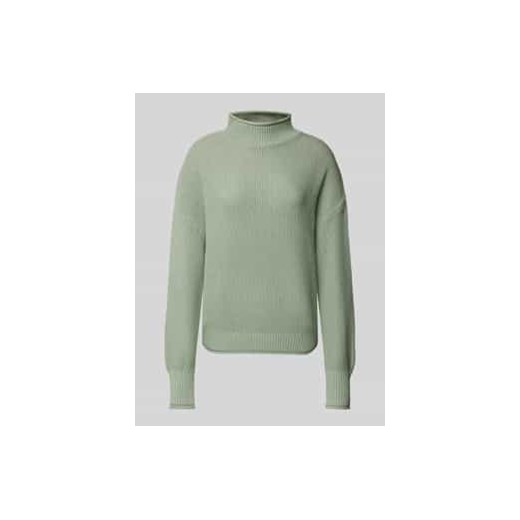 Sweter z dzianiny ze stójką ze sklepu Peek&Cloppenburg  w kategorii Swetry damskie - zdjęcie 177948556