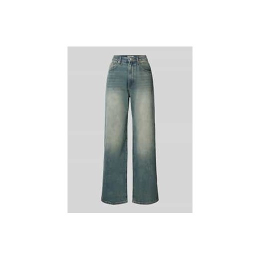 Jeansy o kroju baggy Essentials ze sklepu Peek&Cloppenburg  w kategorii Jeansy damskie - zdjęcie 177949266