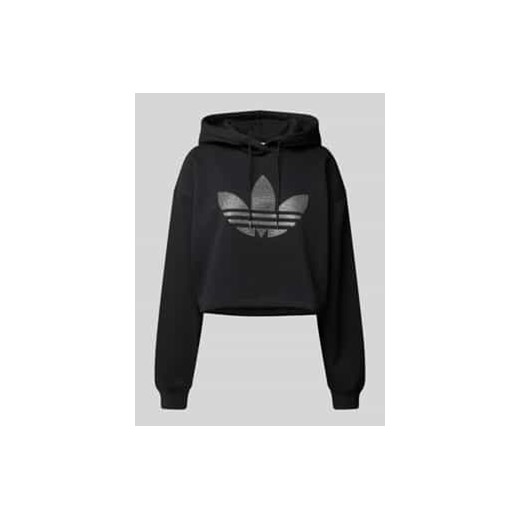 Krótka bluza z kapturem ze sklepu Peek&Cloppenburg  w kategorii Bluzy damskie - zdjęcie 177949386