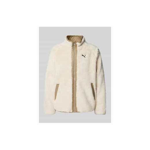 Kurtka Sherpa z wyhaftowanym logo ze sklepu Peek&Cloppenburg  w kategorii Kurtki męskie - zdjęcie 177949667