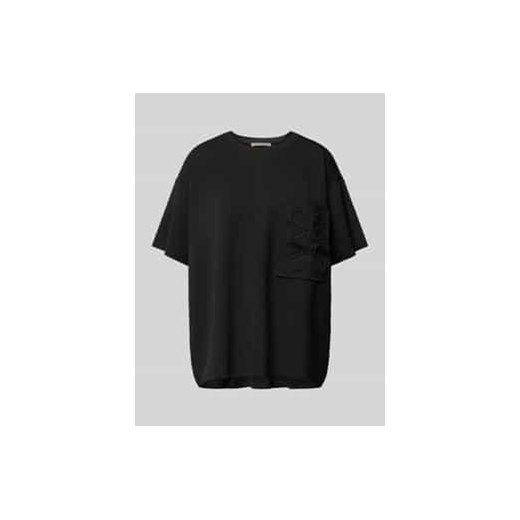 T-shirt o kroju oversized z detalami z logo model ‘Clean Scuba’ ze sklepu Peek&Cloppenburg  w kategorii Bluzki damskie - zdjęcie 177949788
