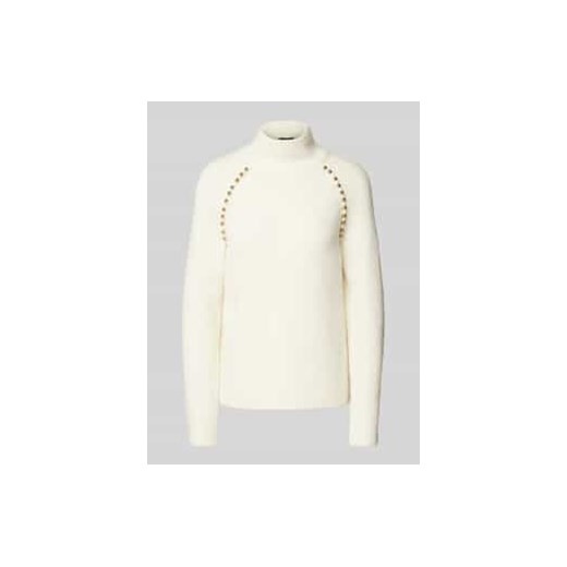 Sweter wełniany z ozdobnymi guzikami model ‘Zora’ ze sklepu Peek&Cloppenburg  w kategorii Swetry damskie - zdjęcie 177951256