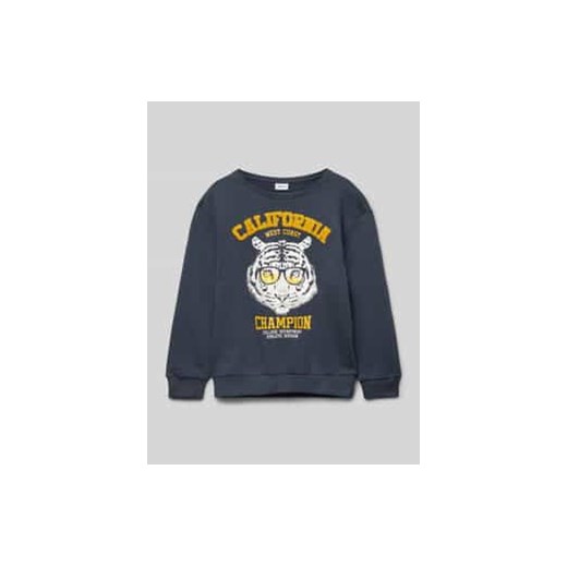 Bluza z nadrukiem z motywem model ‘MOBANNO’ ze sklepu Peek&Cloppenburg  w kategorii Bluzy chłopięce - zdjęcie 177951267