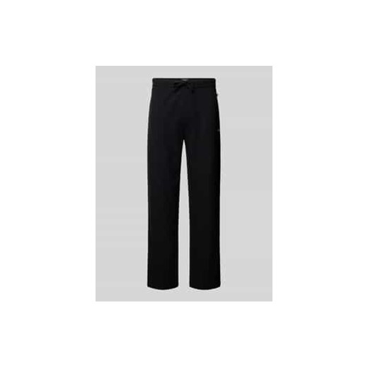 Spodnie dresowe o kroju regular fit z fakturowanym wzorem ze sklepu Peek&Cloppenburg  w kategorii Spodnie męskie - zdjęcie 177951328