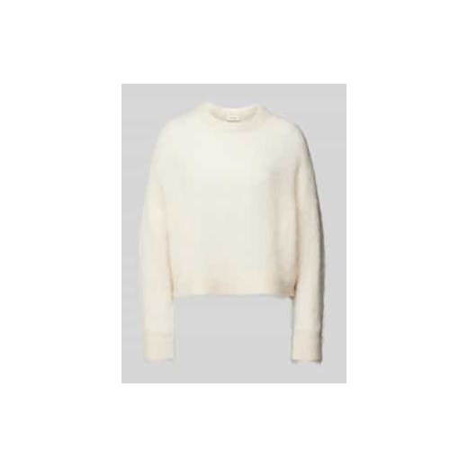 Sweter z dzianiny z okrągłym dekoltem ze sklepu Peek&Cloppenburg  w kategorii Swetry damskie - zdjęcie 177951497