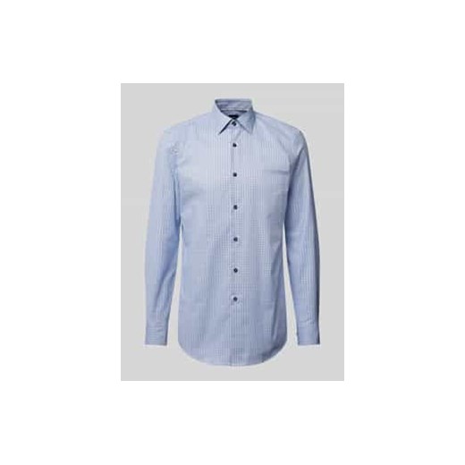 Koszula biznesowa o kroju slim fit z kołnierzykiem typu kent model ‘Hank’ ze sklepu Peek&Cloppenburg  w kategorii Koszule męskie - zdjęcie 177951535