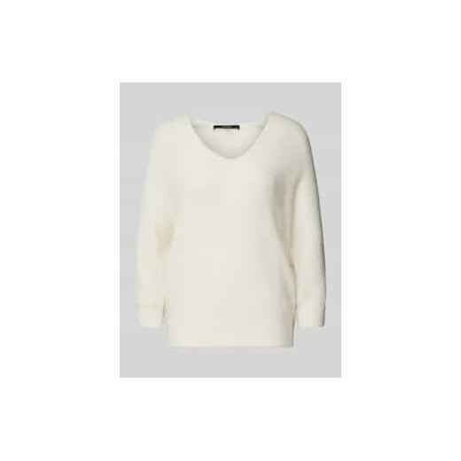 Sweter z dzianiny z prążkowanymi wykończeniami model ‘Tamita’ ze sklepu Peek&Cloppenburg  w kategorii Swetry damskie - zdjęcie 177951699