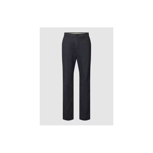 Spodnie o kroju slim fit z drobnym wzorem w pepitkę model ‘MILES' ze sklepu Peek&Cloppenburg  w kategorii Spodnie męskie - zdjęcie 177951738