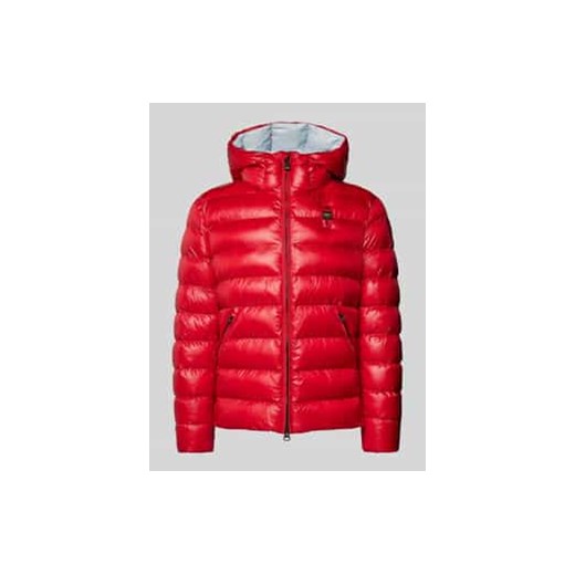 Kurtka pikowana o kroju regular fit z kapturem model ‘ADAMS’ ze sklepu Peek&Cloppenburg  w kategorii Kurtki męskie - zdjęcie 177952298
