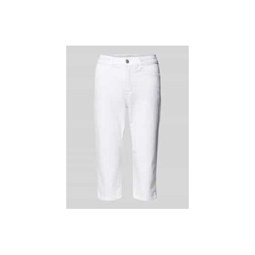 Spodnie capri z elastycznym pasem model ‘Anna’ ze sklepu Peek&Cloppenburg  w kategorii Spodnie damskie - zdjęcie 177953095