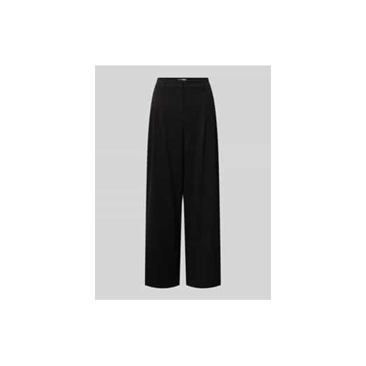 Spodnie materiałowe o kroju baggy fit z plisami model ‘Henrika’ ze sklepu Peek&Cloppenburg  w kategorii Spodnie damskie - zdjęcie 177953857