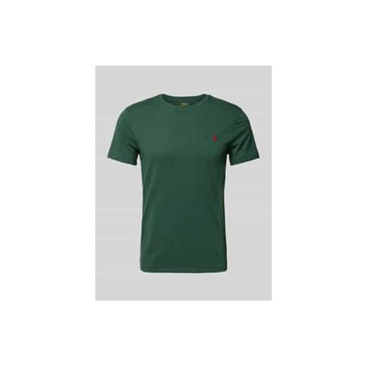 T-shirt o kroju custom slim fit z okrągłym dekoltem ze sklepu Peek&Cloppenburg  w kategorii T-shirty męskie - zdjęcie 177953998