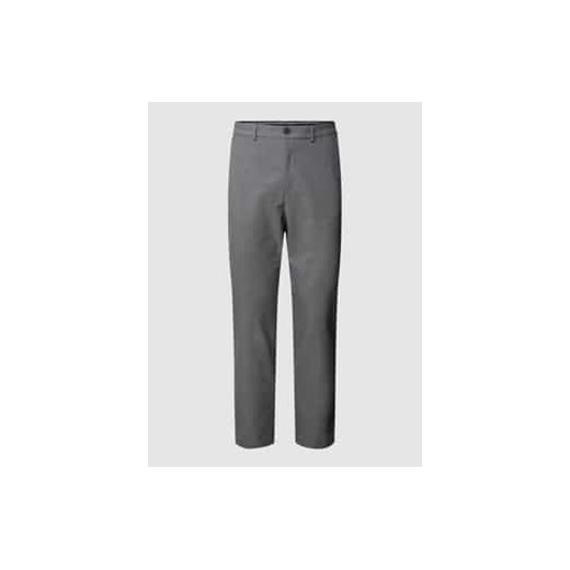 Chinosy o kroju slim fit z dodatkiem wiskozy model ‘Dave’ ze sklepu Peek&Cloppenburg  w kategorii Spodnie męskie - zdjęcie 177954989