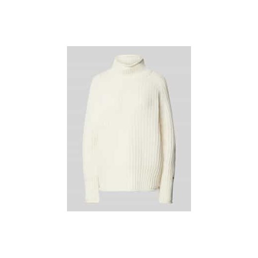 Sweter z dzianiny ze stójką ze sklepu Peek&Cloppenburg  w kategorii Swetry damskie - zdjęcie 177955229