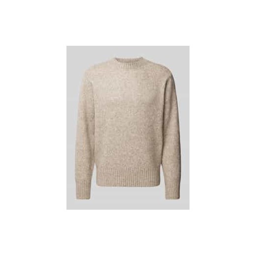 Sweter z dzianiny z okrągłym dekoltem model ‘ANRMODI’ ze sklepu Peek&Cloppenburg  w kategorii Swetry męskie - zdjęcie 177957888