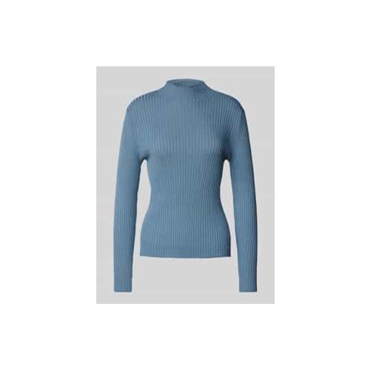 Sweter z dzianiny z dekoltem w łódkę ze sklepu Peek&Cloppenburg  w kategorii Swetry damskie - zdjęcie 177957926
