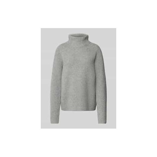 Sweter z dzianiny z golfem model ‘Thyra’ Mos Mosh L Peek&Cloppenburg  okazyjna cena