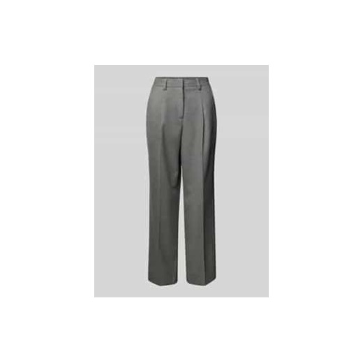 Spodnie materiałowe o kroju baggy fit w kant ze sklepu Peek&Cloppenburg  w kategorii Spodnie damskie - zdjęcie 177958128