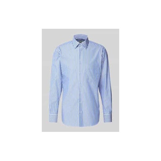 Koszula biznesowa o kroju modern fit z listwą guzikową ze sklepu Peek&Cloppenburg  w kategorii Koszule męskie - zdjęcie 177958199