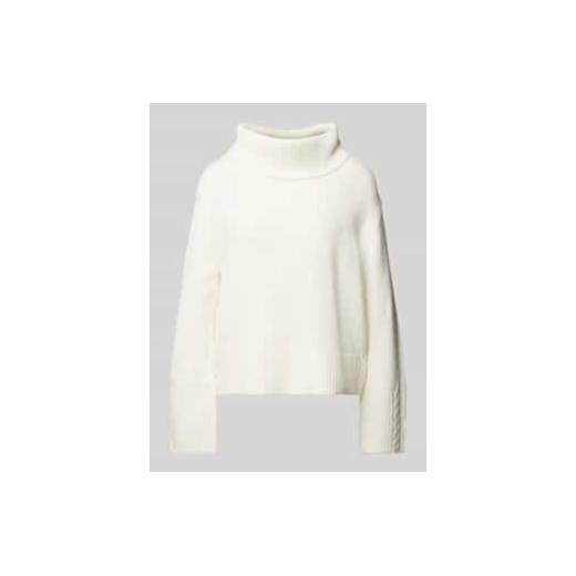Sweter z dzianiny z golfem ze sklepu Peek&Cloppenburg  w kategorii Swetry damskie - zdjęcie 177958277
