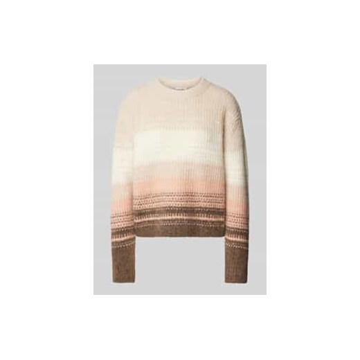 Sweter z dzianiny z dodatkiem wełny model ‘Pradeta’ ze sklepu Peek&Cloppenburg  w kategorii Swetry damskie - zdjęcie 177958399