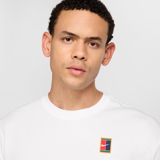 Męski T-shirt do tenisa Max90 NikeCourt - Biel Nike XL Nike poland