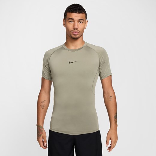 Męska przylegająca koszulka z krótkim rękawem do fitnessu Dri-FIT Nike Pro - Nike S Nike poland