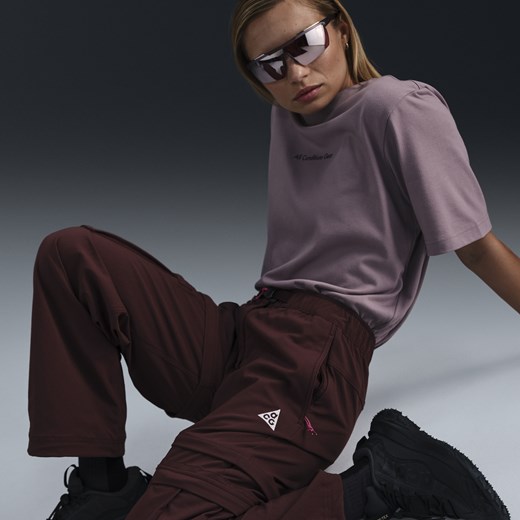 Damskie spodnie z odpinanymi nogawkami Nike ACG „Smith Summit” - Czerwony Nike M (EU 40-42) Nike poland