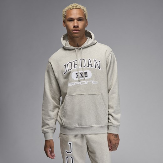 Męska bluza z kapturem Dri-FIT Jordan Sport Crossover - Szary Jordan XS Nike poland