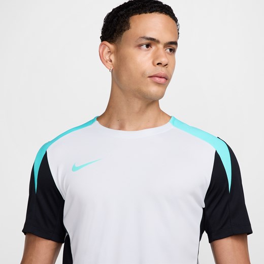 Męska koszulka piłkarska z krótkim rękawem Dri-FIT Nike Strike - Szary Nike XL Nike poland