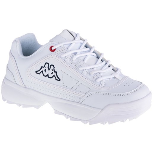 Buty Kappa Rave Nc W 242782-1010 białe ze sklepu ButyModne.pl w kategorii Buty sportowe damskie - zdjęcie 177967107