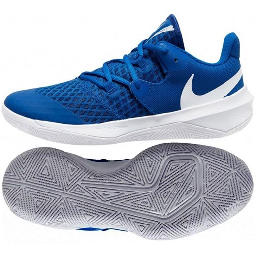 Nike Buty siatkarskie Nke Zoom Hyperspeed Court  CI2964410-S niebieskie ze sklepu ButyModne.pl w kategorii Buty sportowe męskie - zdjęcie 177967117