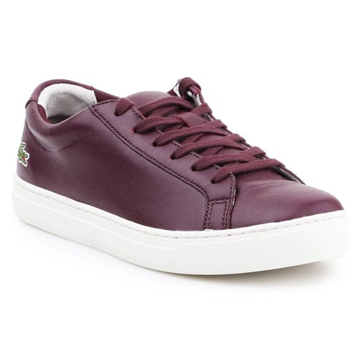 Buty lifestylowe Lacoste L.12.12 317 1 Caw W 7-34CAW0016FD8 fioletowe ze sklepu ButyModne.pl w kategorii Trampki damskie - zdjęcie 177967186
