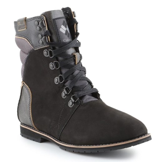 Buty Columbia Twentythird Ave Wp Mid W BL2769-010 czarne ze sklepu ButyModne.pl w kategorii Botki - zdjęcie 177967208